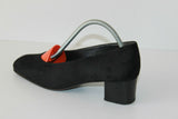 JB MARTIN Escarpins Tout Cuir Noir T 36.5 TBE