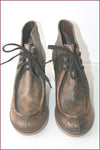 JE VOUDRAIS ETRE UNE PRINCESSE Boots Compensées Cuir  Nuancé T 39 TBE