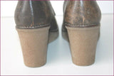 JE VOUDRAIS ETRE UNE PRINCESSE Boots Compensées Cuir  Nuancé T 39 TBE