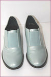 MONKI Derby Femme Cuir Verni bleu ciel T 37 TBE