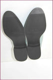 MONKI Derby Femme Cuir Verni bleu ciel T 37 TBE