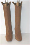 MINELLI Bottes Daim Marron Caramel T 38 BE