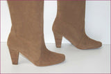 MINELLI Bottes Daim Marron Caramel T 38 BE