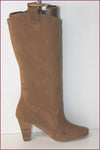 MINELLI Bottes Daim Marron Caramel T 38 BE