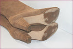 MINELLI Bottes Daim Marron Caramel T 38 BE