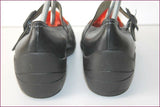PATRICIA Escarpins à Sangles Cuir Noir T 40 TBE