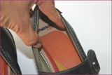 PATRICIA Escarpins à Sangles Cuir Noir T 40 TBE