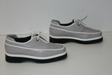 MINELLI Derby Femme à lacets Cuir Gris Clair T 36 ETAT NEUF