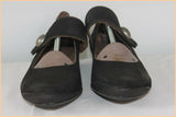 Escarpins ROSEMETAL Cuir Noir T 40 Etat Neuf