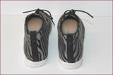 MY.E Baskets Montantes Fourrure Synthétique Zébrée T 36 TTBE