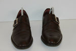 Derby à boucles PASCAL MORABITO Paris Tout Cuir Marron Cognac T 40