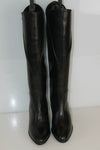 Bottes CHARLES JOURDAN Leather Tout Cuir Rigide Noir T 5 US / T 36 EUR  TTBE