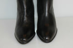 Bottes CHARLES JOURDAN Leather Tout Cuir Rigide Noir T 5 US / T 36 EUR  TTBE