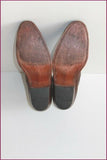 Boots Tout Cuir Marron Cognac Modèle Mixte T 42 TBE