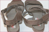 PIERRE CARDIN DIFFUSION Escarpins Sandales Cuir Taupe T 40 TTBE