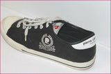 PIERRE CARDIN Tennis Cuir Noir et Blanc T 44 TBE