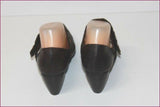 MURATTI Escarpins Pointus Cuir Marron Sangle Scratch T 37.5 ETAT NEUF