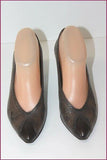 SINELA Escarpins Tout Cuir Marron T 37 BE