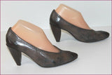 SINELA Escarpins Tout Cuir Marron T 37 BE
