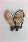 GUESS Escarpins Sandales Cuir Marron Très Hauts Talons T 40 TTBE
