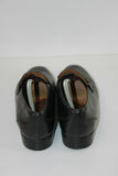 VINTAGE Mocassins D'ANJOU Cuir Noir T 43 BE