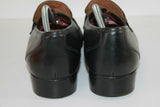 VINTAGE Mocassins D'ANJOU Cuir Noir T 43 BE