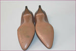 JB MARTIN Escarpins à Sangles Cuir Marron Clair T 2.5 / T 35.5 TBE