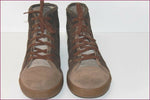 KICKERS Boots Nubuck Tricolore Marron T 40