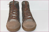 KICKERS Boots Nubuck Tricolore Marron T 40