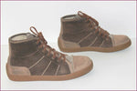 KICKERS Boots Nubuck Tricolore Marron T 40