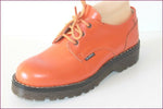 GUMA Derby à Lacets Cuir Orange Vif T 37 TTBE