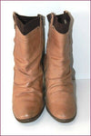 ATRAI Bottines Cuir Marron Clair T 40 BE