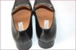 CELINE Mocassins Vintage  Tout Cuir Femme Laine T 34.5 TBE