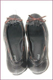 HEYRAUD Escarpins Cuir Souple Noir Petits Talons T 40 TBE