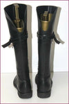 HIP Bottes Cuir Noir Doublées Cuir T 36 TBE