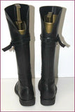HIP Bottes Cuir Noir Doublées Cuir T 36 TBE