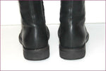 HIP Bottes Cuir Noir Doublées Cuir T 36 TBE