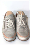 MURATTI Baskets Sneakers Femme Cuir Argenté T 39 BE