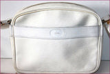 LONGCHAMP Sac Besace Cuir Blanc Bandoulière BE
