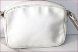 LONGCHAMP Sac Besace Cuir Blanc Bandoulière BE