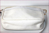 LONGCHAMP Sac Besace Cuir Blanc Bandoulière BE