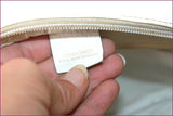 LONGCHAMP Sac Besace Cuir Blanc Bandoulière BE