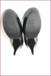 PURA LOPEZ Escarpins Tout Cuir Noir Plateforme Hauts Talons T 37 TBE