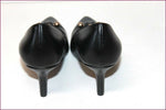 MOSQUITOS Escarpins Pointus Cuir Noir T 36 TTBE