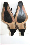 ELIZABETH STUART Escarpins Pointus Velours Imprimé Léopard T 40 BE