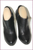 ANDRE Boots Cuir Noir Doublées Cuir T 40 TBE