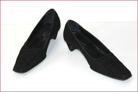MINELLI Escarpins Tout Cuir Velours Noir T 37 ETAT NEUF
