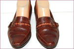 PIKOLINOS Escarpins Cuir Marron Doublés Cuir T 37 TBE