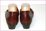 PIKOLINOS Escarpins Cuir Marron Doublés Cuir T 37 TBE