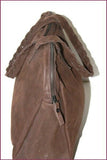 Z & J   Sac Shopping Cuir Peau Marron Foncé TBE